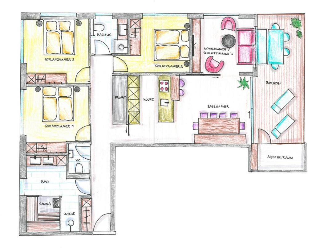 Verwall Apartment Arlberg - Mit Sauna, Balkon Und Skiraum Dalaas Zewnętrze zdjęcie